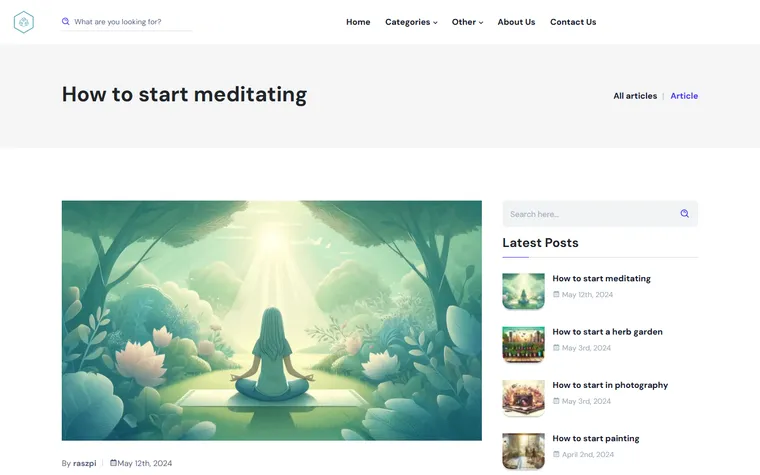 How to start meditation guide on desktop